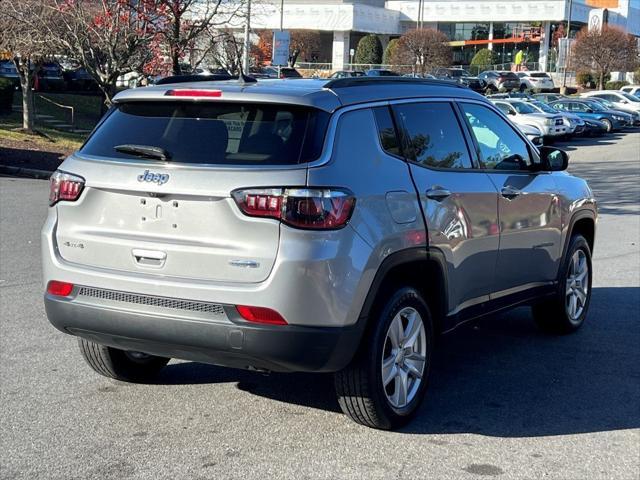 used 2022 Jeep Compass car, priced at $18,000