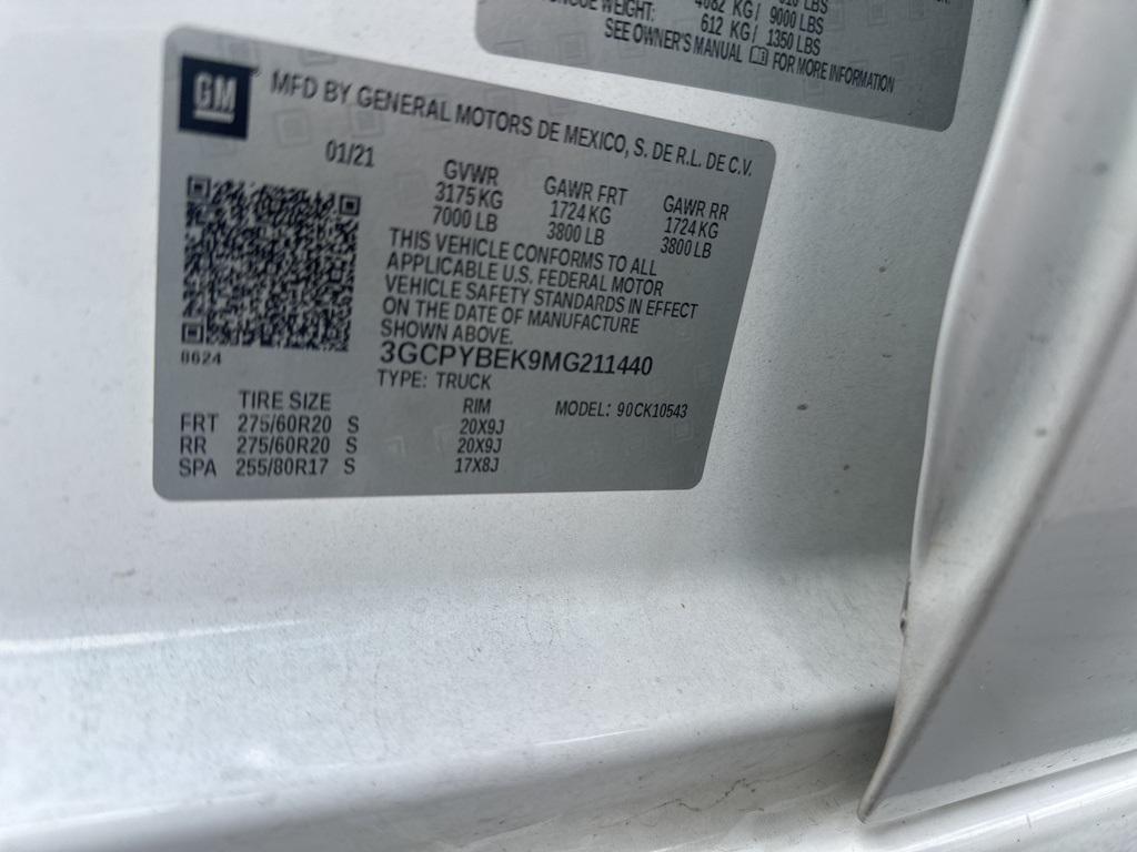 used 2021 Chevrolet Silverado 1500 car, priced at $29,299