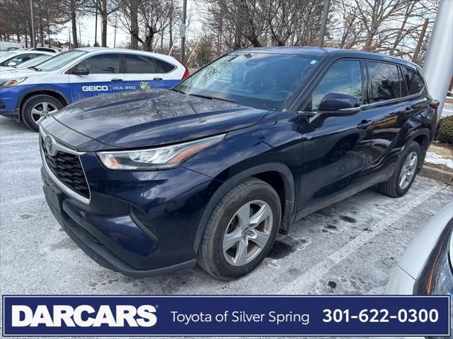 used 2020 Toyota Highlander car, priced at $25,500