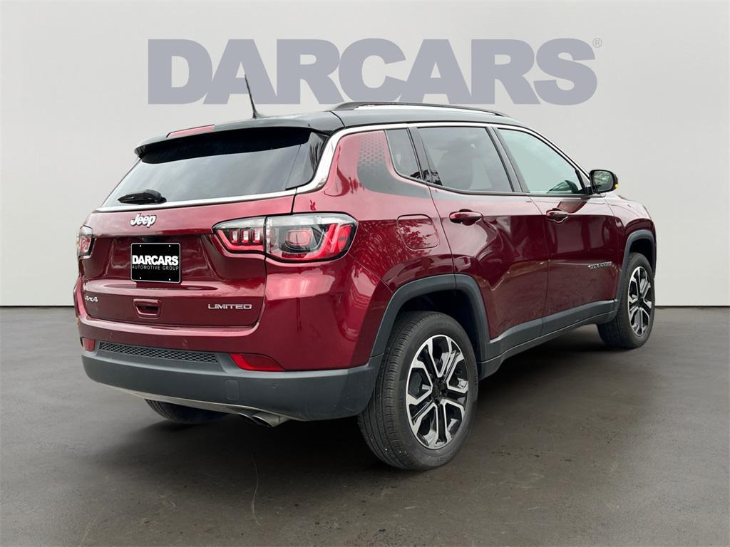 used 2022 Jeep Compass car, priced at $21,173