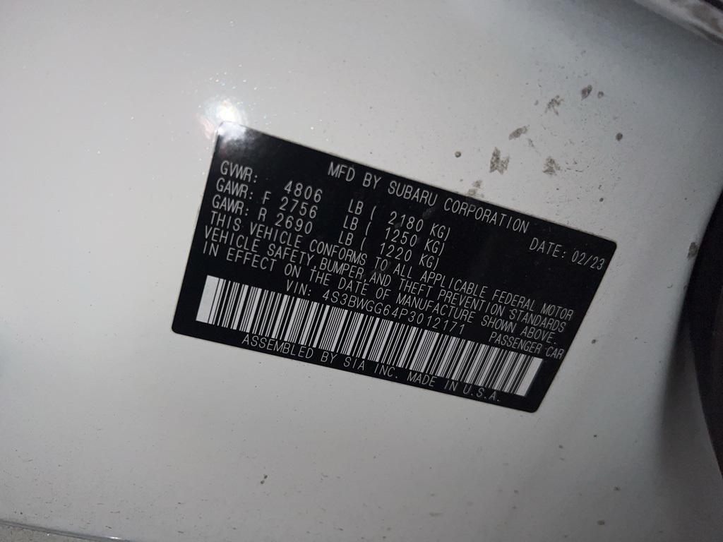 used 2023 Subaru Legacy car, priced at $27,065