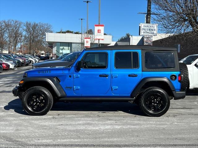 used 2021 Jeep Wrangler Unlimited car, priced at $26,000