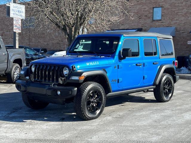 used 2021 Jeep Wrangler Unlimited car, priced at $26,000