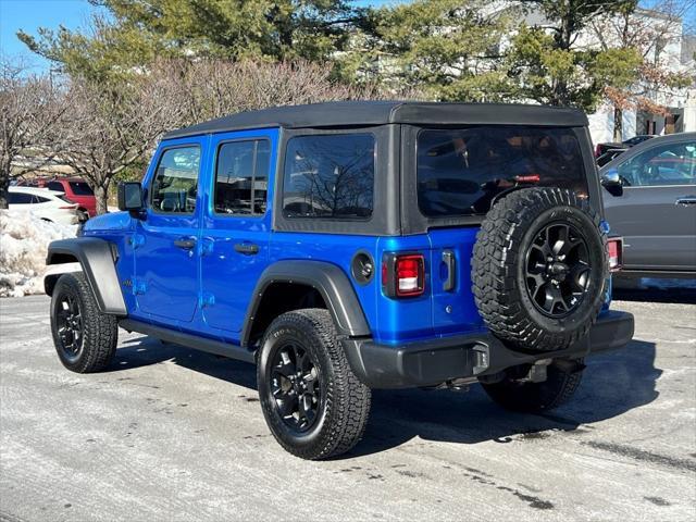 used 2021 Jeep Wrangler Unlimited car, priced at $26,000