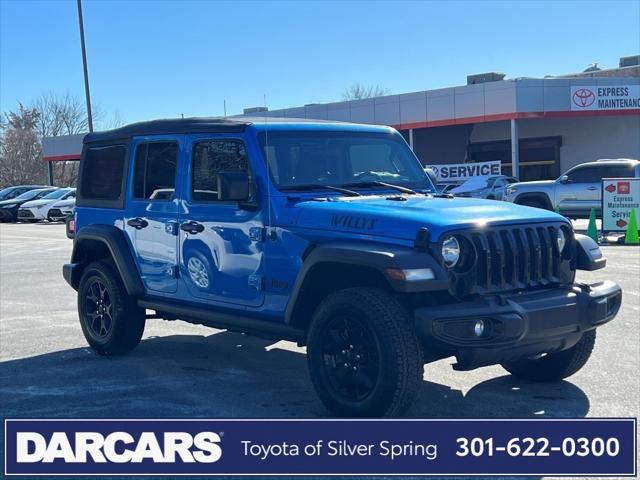 used 2021 Jeep Wrangler Unlimited car, priced at $26,000