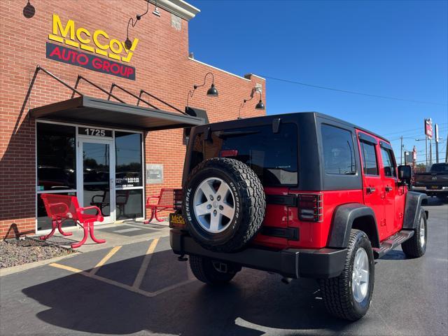 used 2013 Jeep Wrangler Unlimited car, priced at $17,900