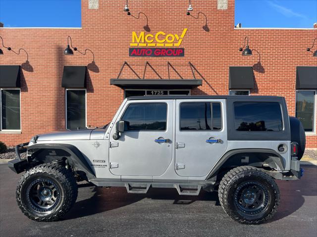 used 2016 Jeep Wrangler Unlimited car, priced at $18,500