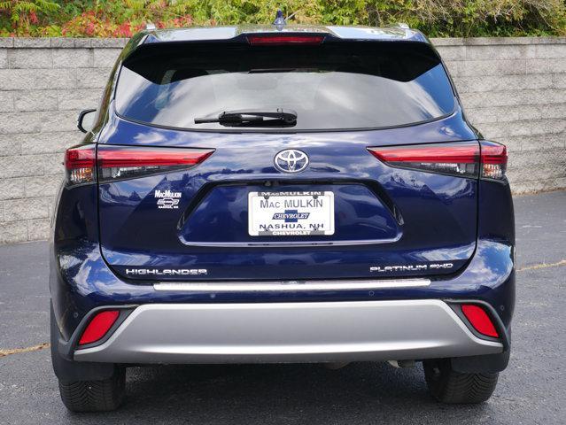 used 2021 Toyota Highlander car, priced at $40,888