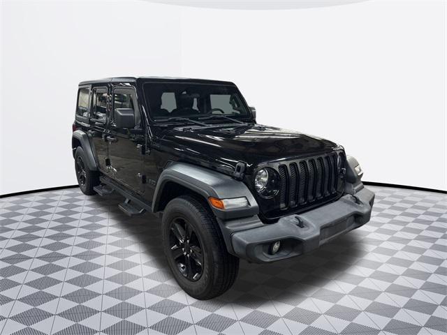 used 2020 Jeep Wrangler Unlimited car, priced at $27,888