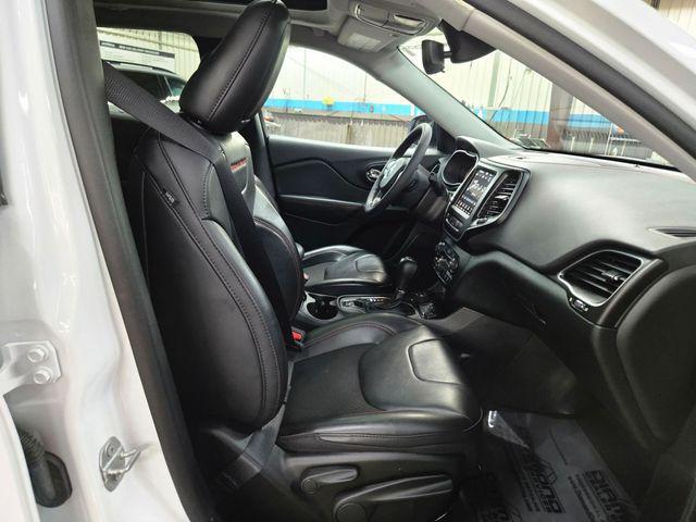 used 2022 Jeep Cherokee car, priced at $23,500