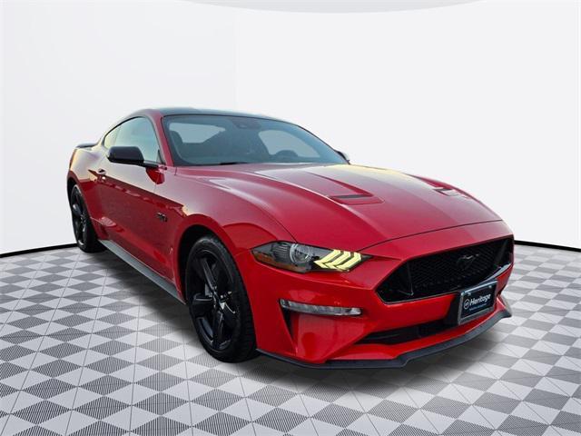 used 2021 Ford Mustang car, priced at $33,800