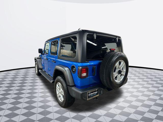 used 2022 Jeep Wrangler Unlimited car, priced at $35,000