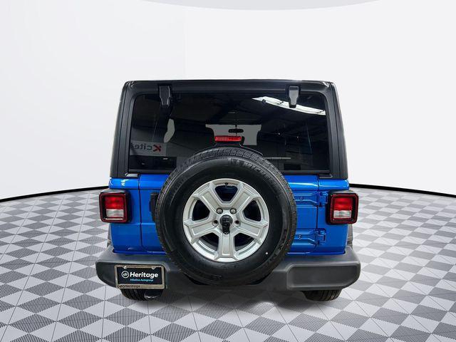 used 2022 Jeep Wrangler Unlimited car, priced at $35,000