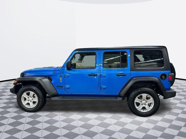 used 2022 Jeep Wrangler Unlimited car, priced at $35,000