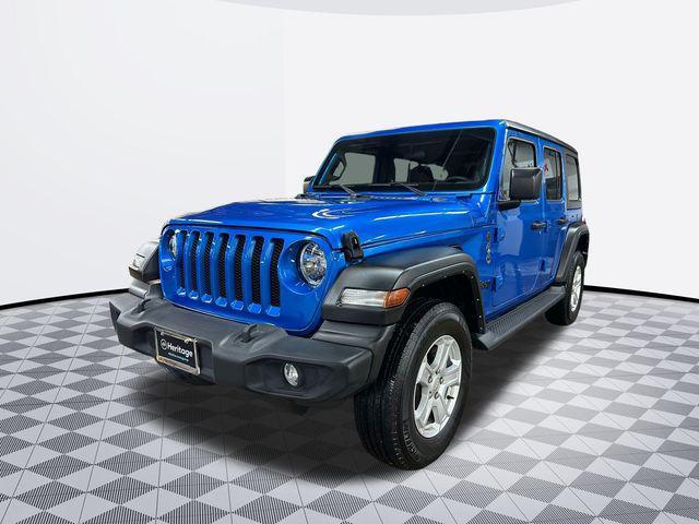 used 2022 Jeep Wrangler Unlimited car, priced at $35,000