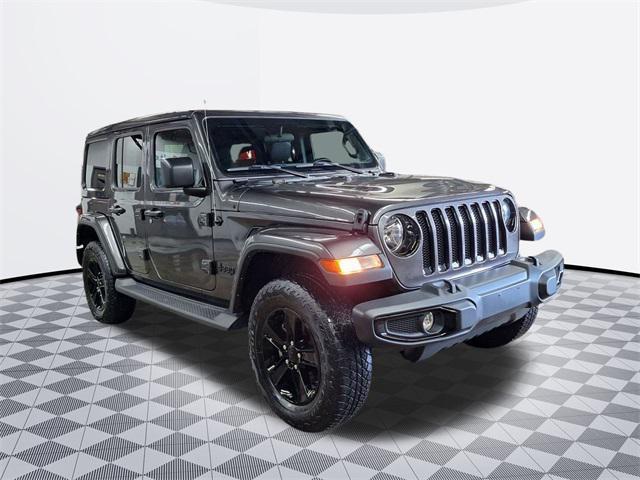 used 2021 Jeep Wrangler Unlimited car, priced at $35,000