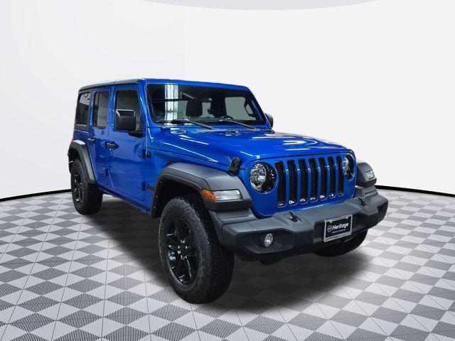 used 2021 Jeep Wrangler Unlimited car, priced at $31,749