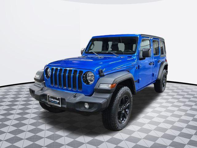 used 2021 Jeep Wrangler Unlimited car, priced at $31,749