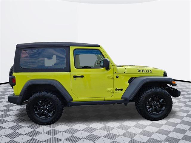 used 2023 Jeep Wrangler car, priced at $29,500