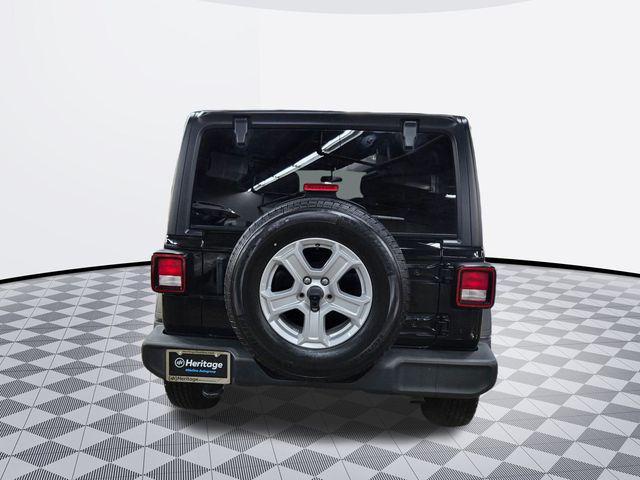used 2021 Jeep Wrangler Unlimited car, priced at $28,888