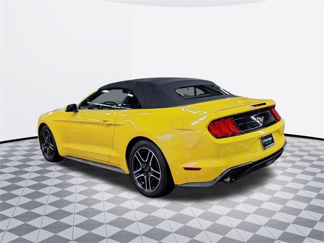 used 2018 Ford Mustang car, priced at $17,688