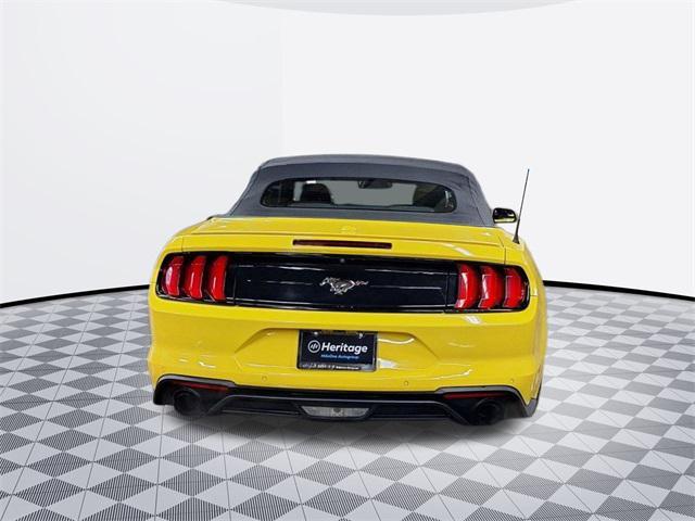 used 2018 Ford Mustang car, priced at $17,688