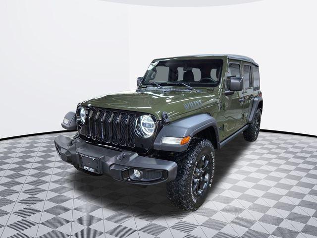 used 2021 Jeep Wrangler car, priced at $32,000