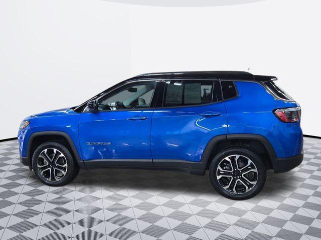 used 2022 Jeep Compass car, priced at $22,300