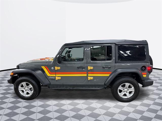 used 2019 Jeep Wrangler Unlimited car, priced at $21,500