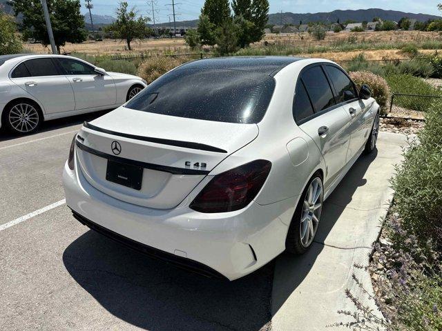 used 2017 Mercedes-Benz AMG C 43 car, priced at $26,914