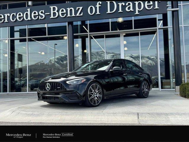 used 2024 Mercedes-Benz AMG C 43 car, priced at $59,487