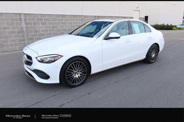 used 2024 Mercedes-Benz C-Class car, priced at $39,998