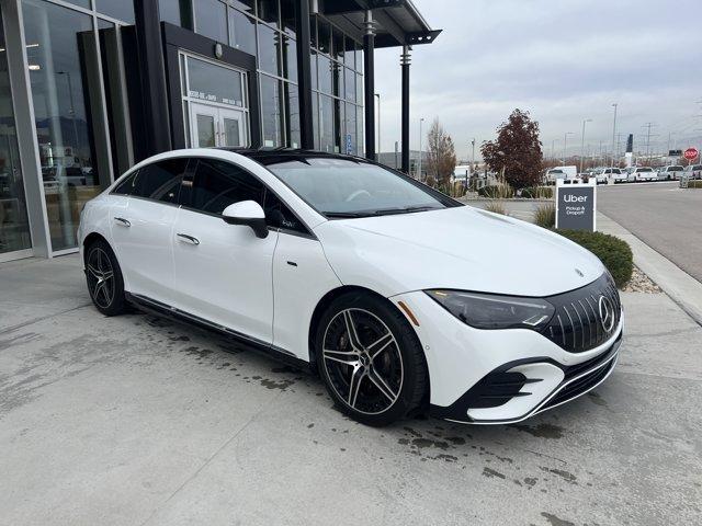 used 2023 Mercedes-Benz AMG EQE car, priced at $51,988