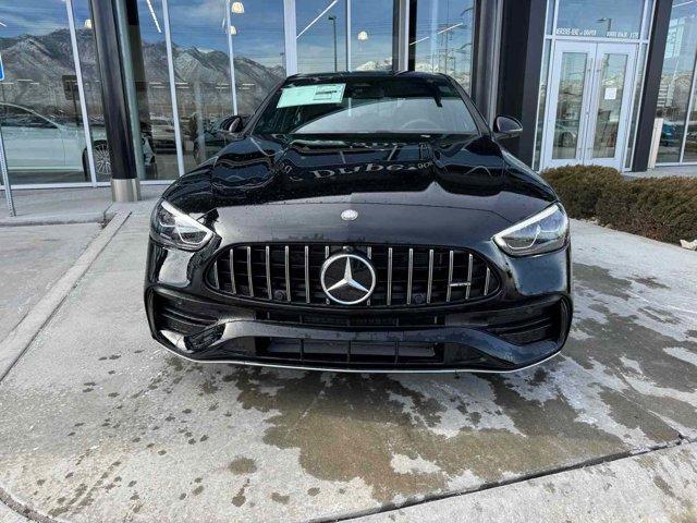 new 2025 Mercedes-Benz AMG C 43 car, priced at $65,325