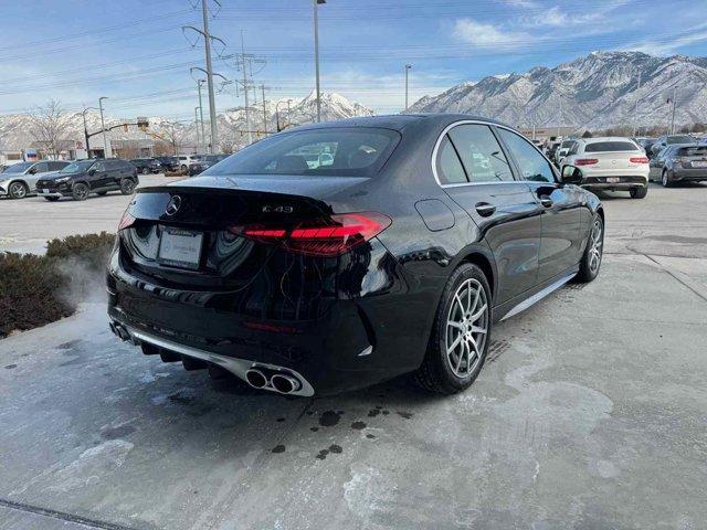 new 2025 Mercedes-Benz AMG C 43 car, priced at $65,325