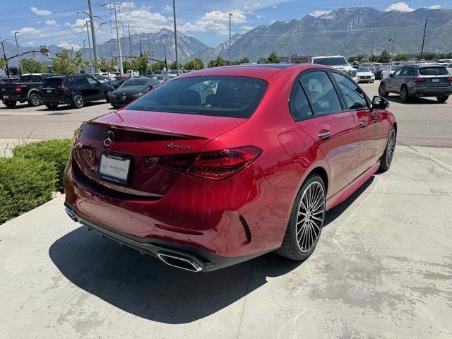 new 2025 Mercedes-Benz C-Class car, priced at $61,725