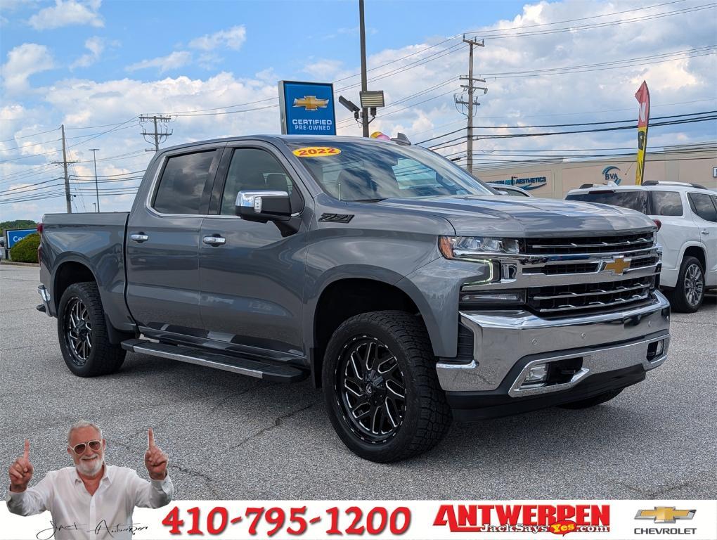 used 2022 Chevrolet Silverado 1500 Limited car, priced at $43,295