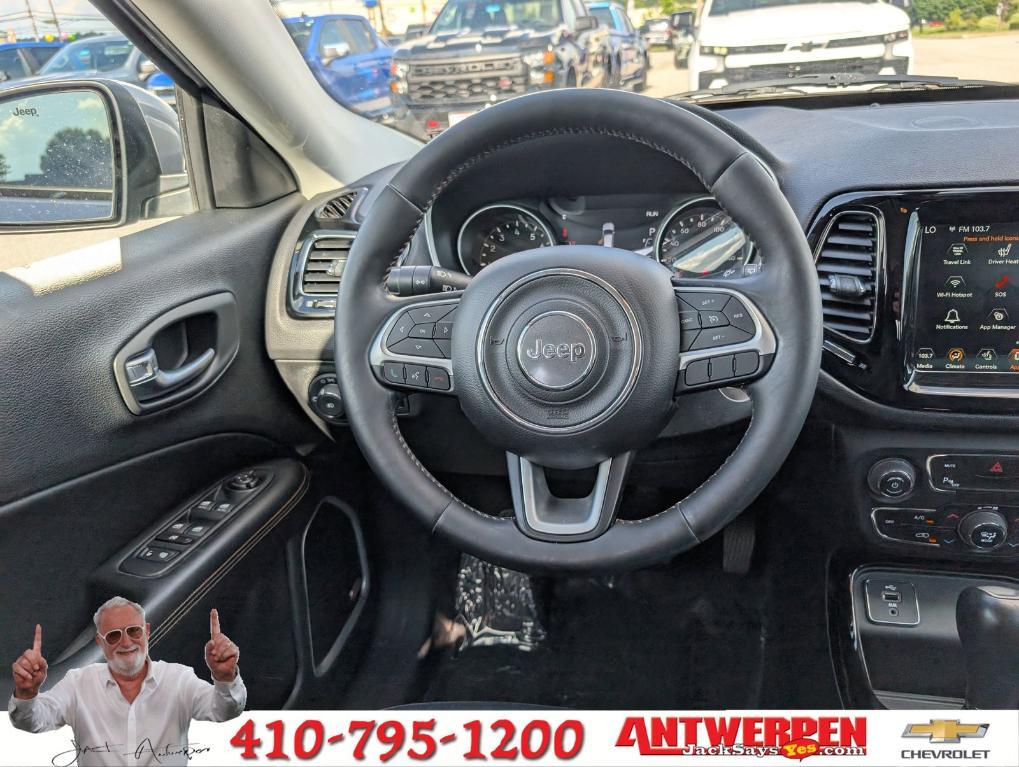 used 2018 Jeep Compass car, priced at $14,300
