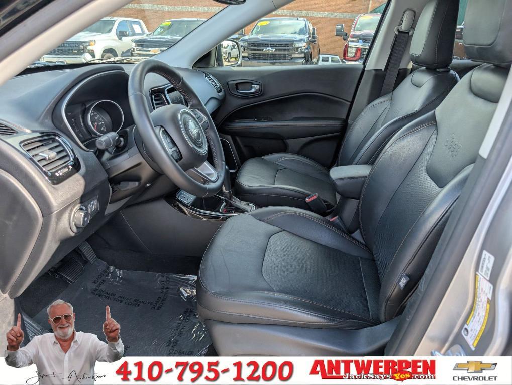 used 2018 Jeep Compass car, priced at $14,300