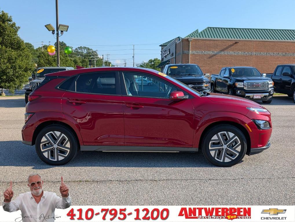 used 2023 Hyundai Kona EV car, priced at $22,395