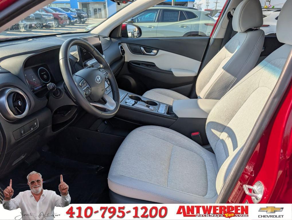 used 2023 Hyundai Kona EV car, priced at $22,395