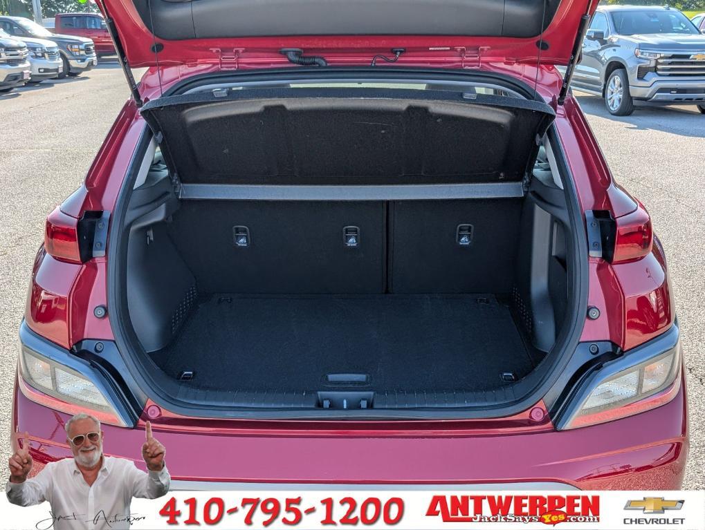 used 2023 Hyundai Kona EV car, priced at $22,395