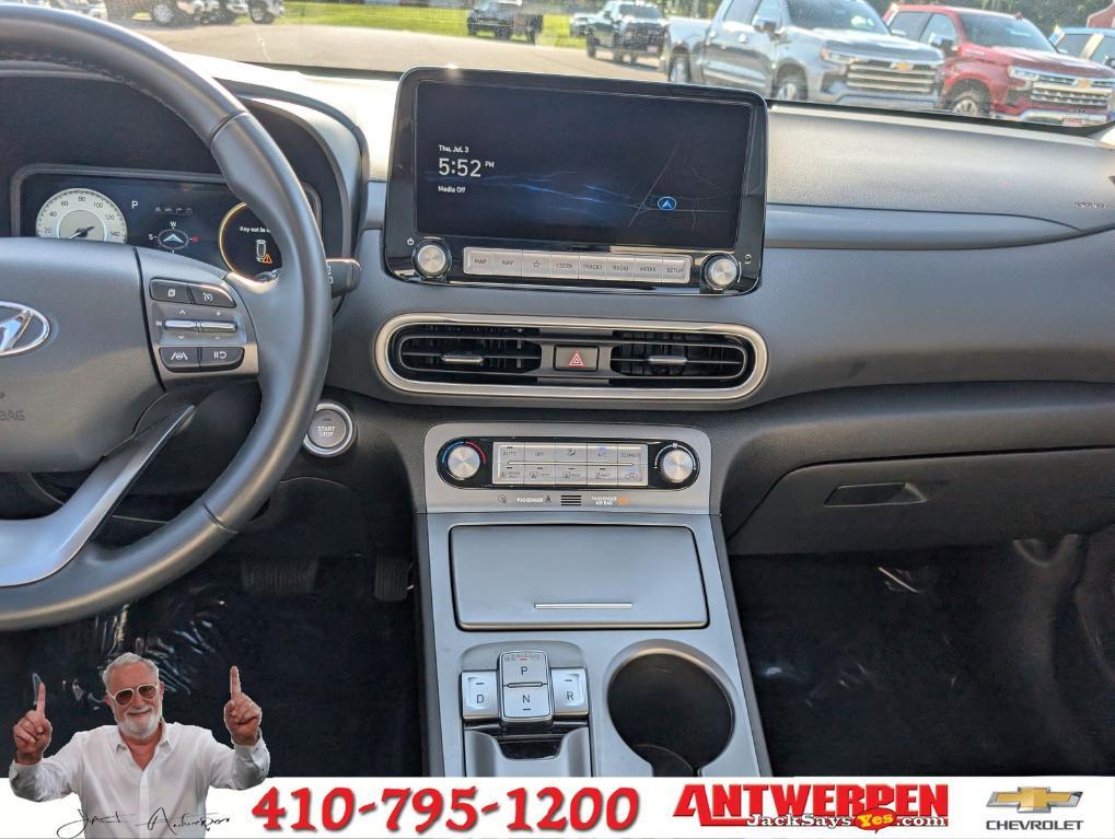 used 2023 Hyundai Kona EV car, priced at $22,395