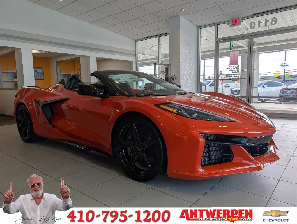 new 2025 Chevrolet Corvette car, priced at $143,985