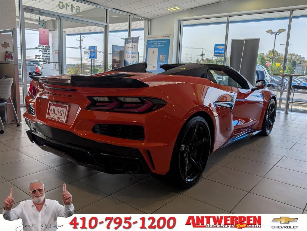 new 2025 Chevrolet Corvette car, priced at $143,985