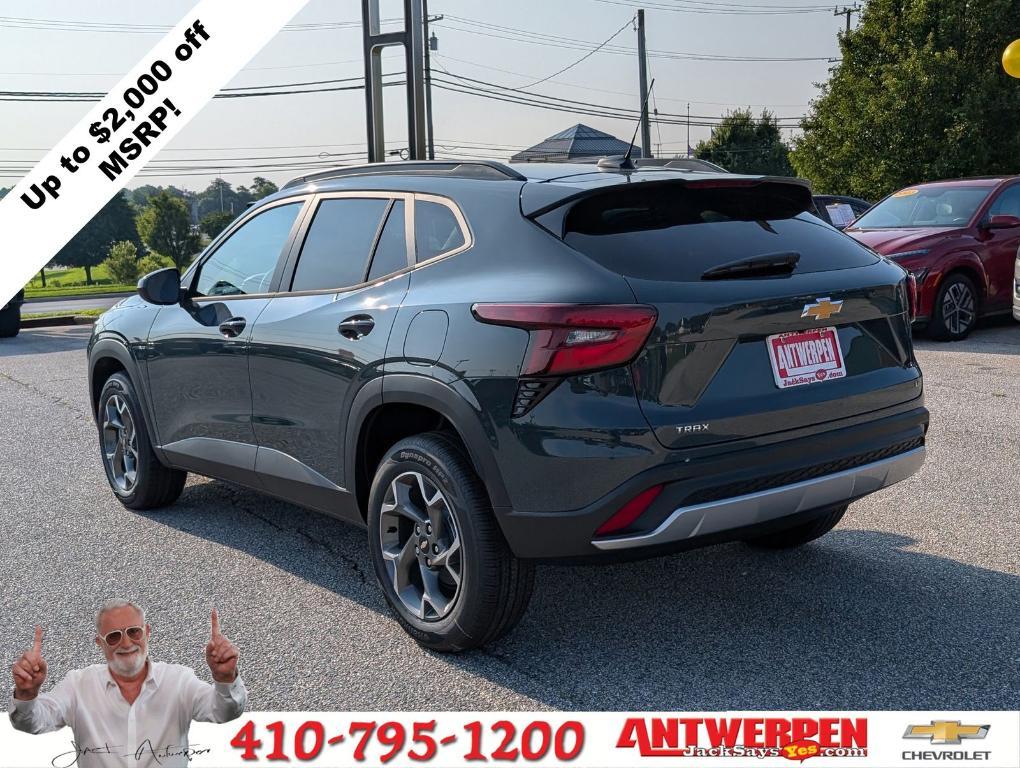 new 2025 Chevrolet Trax car, priced at $24,771
