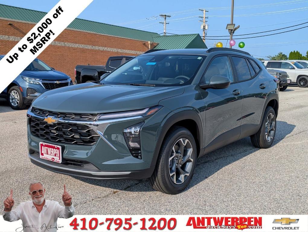 new 2025 Chevrolet Trax car, priced at $24,771