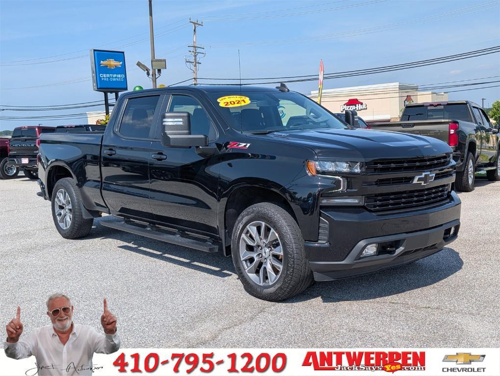 used 2021 Chevrolet Silverado 1500 car, priced at $41,396