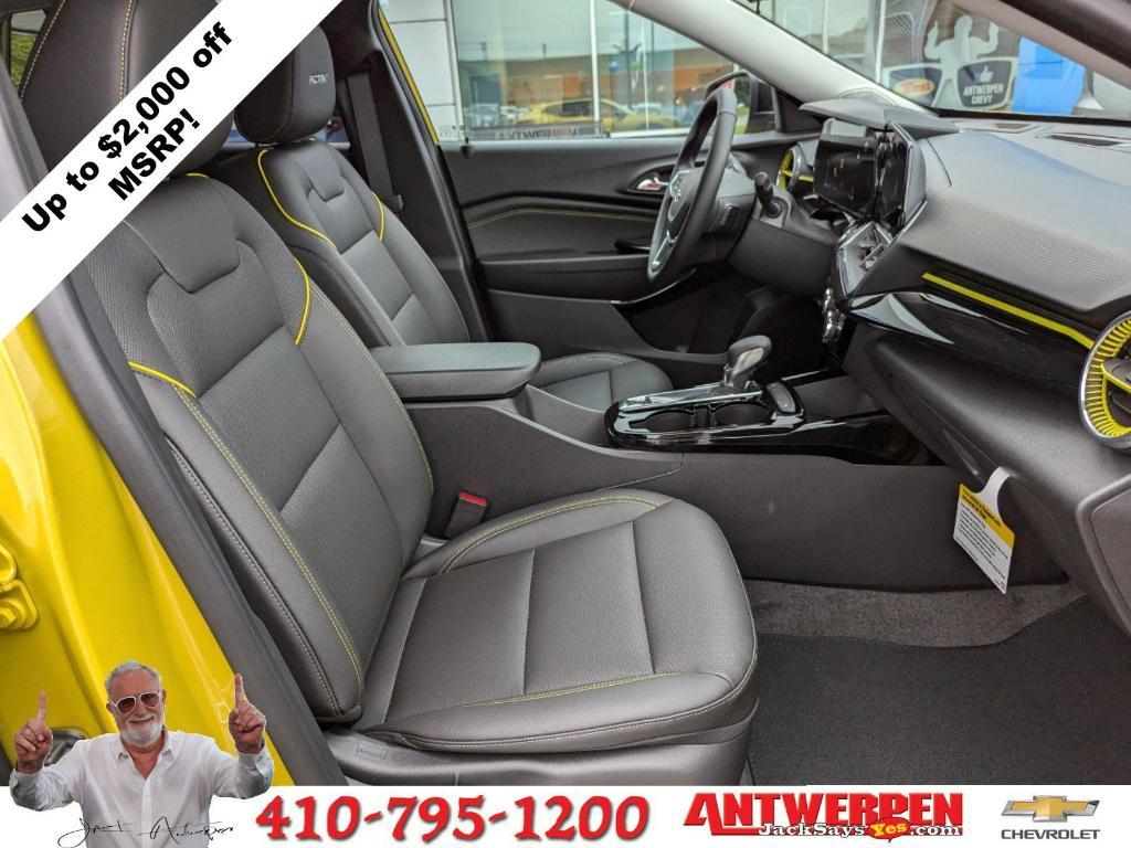 new 2025 Chevrolet Trax car, priced at $23,845