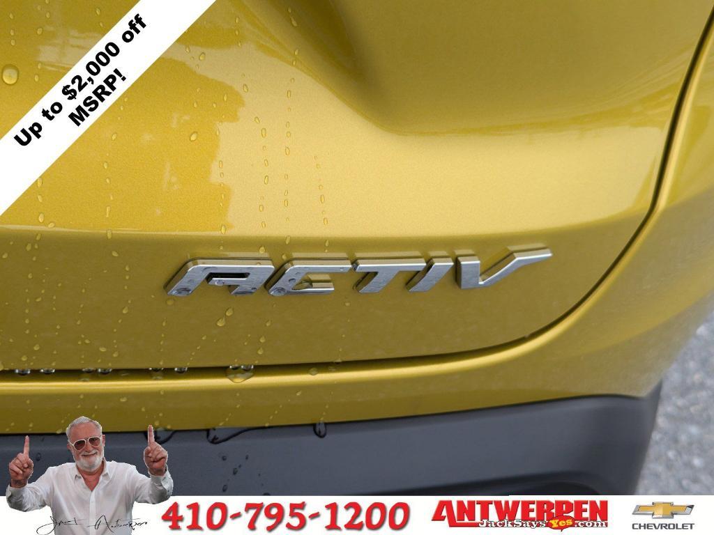 new 2025 Chevrolet Trax car, priced at $23,845